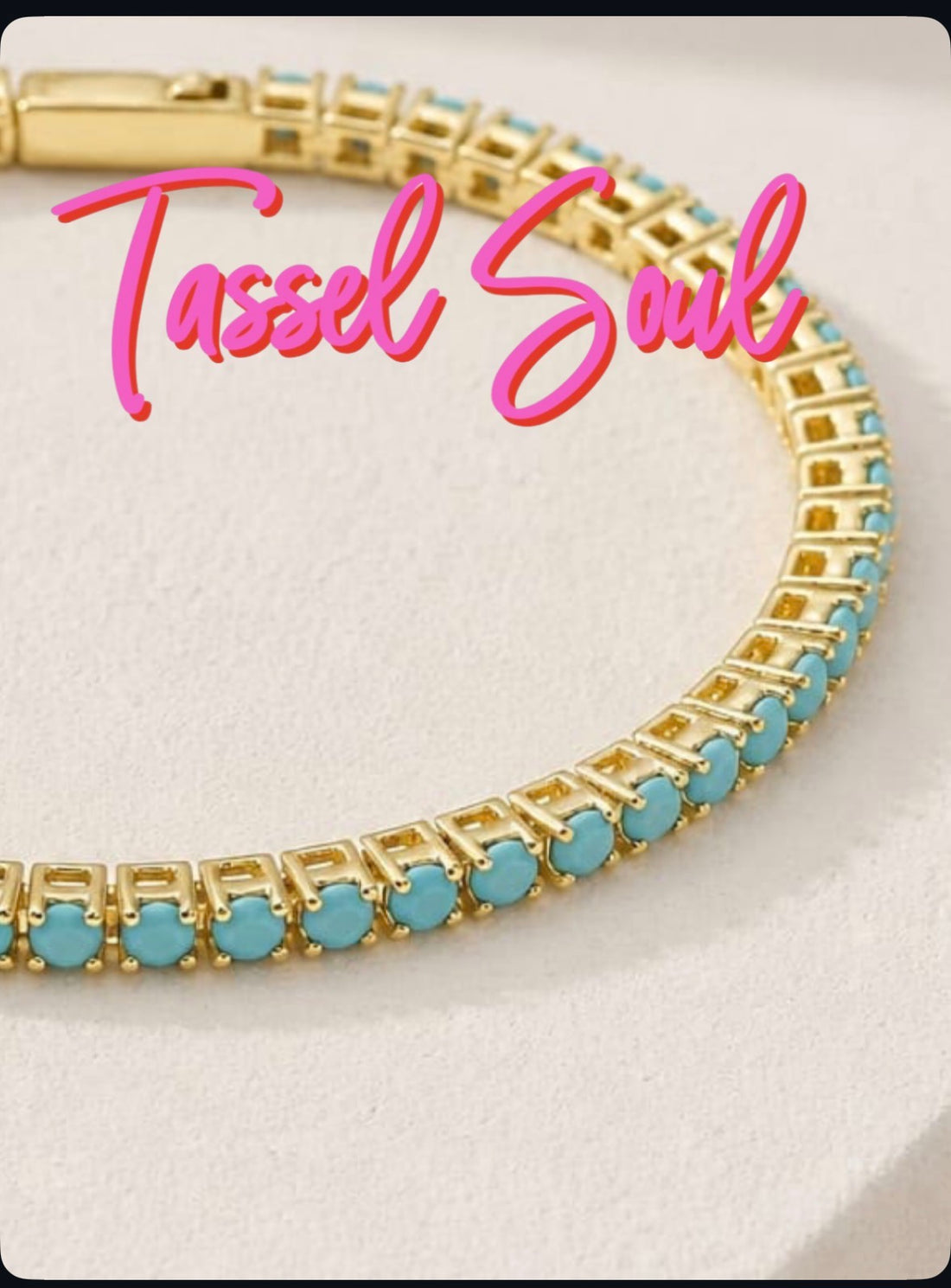 Turquoise Tennis Bracelet