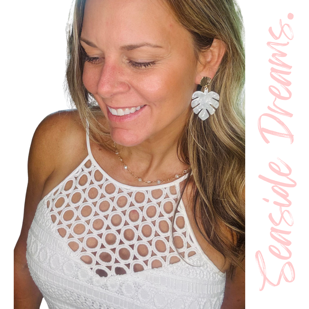 The Brittany Palm Earring