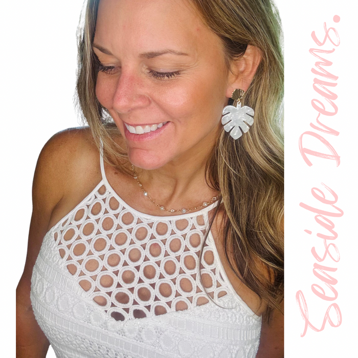 The Brittany Palm Earring