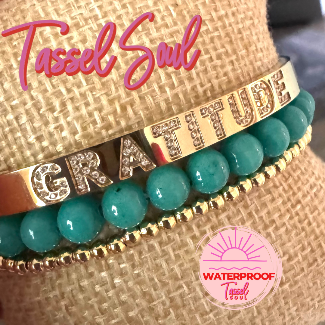 Crystal Word Bangles