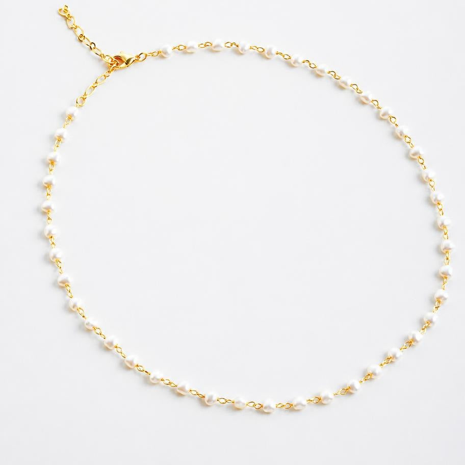 Heart Pearl Choker