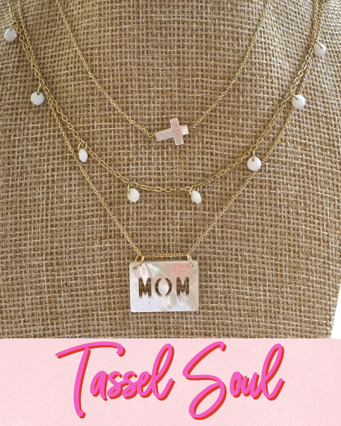 Faith & Motherhood Necklace Stack