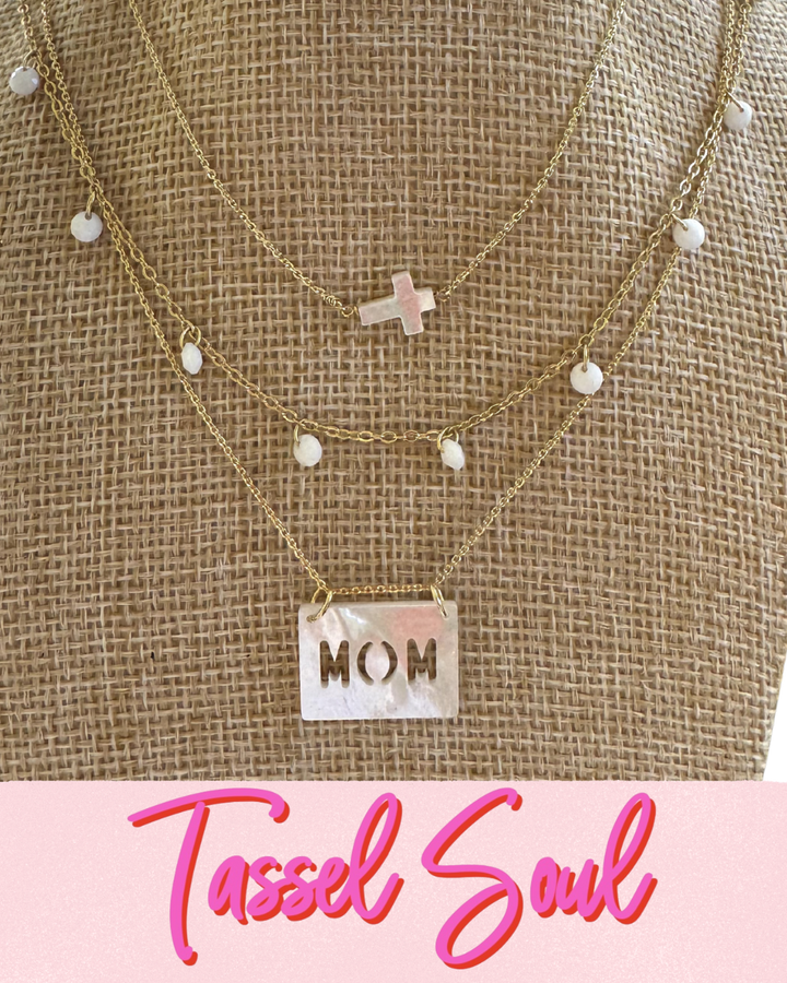 Faith & Motherhood Necklace Stack