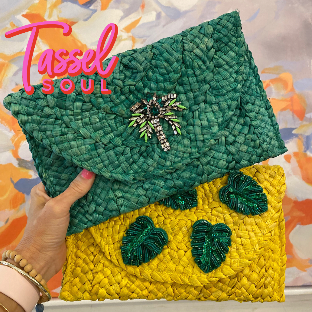 Palm Tree Clutch