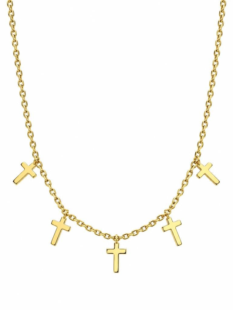 Multi Cross Necklace