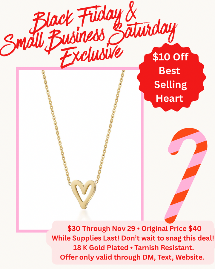 BLACK FRIDAY Heart Special