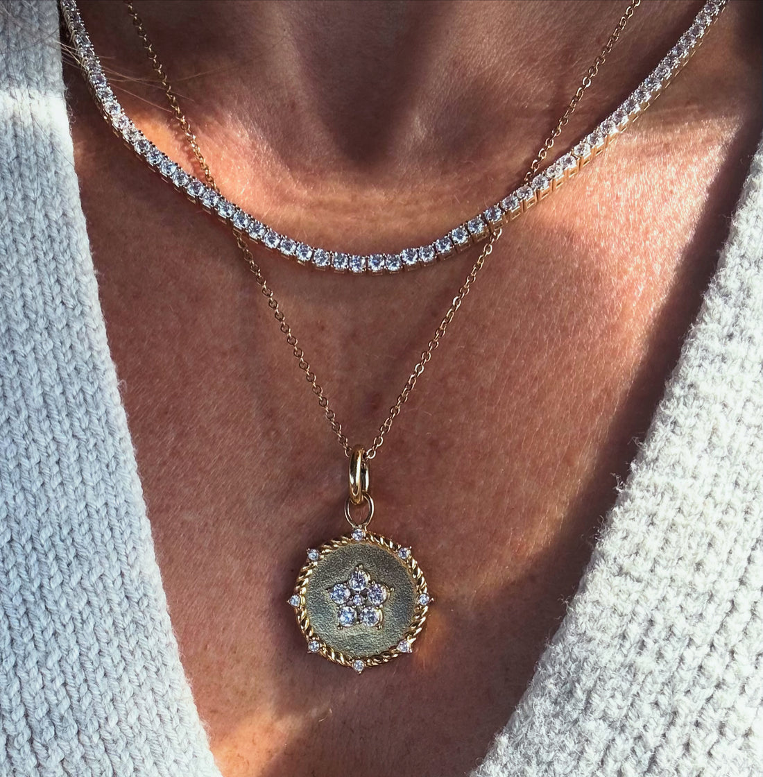 Guiding Star Adjustable Charm Necklace