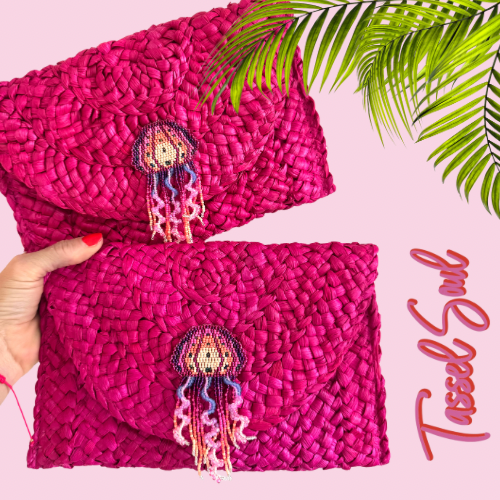 Jellyfish Clutch Pink