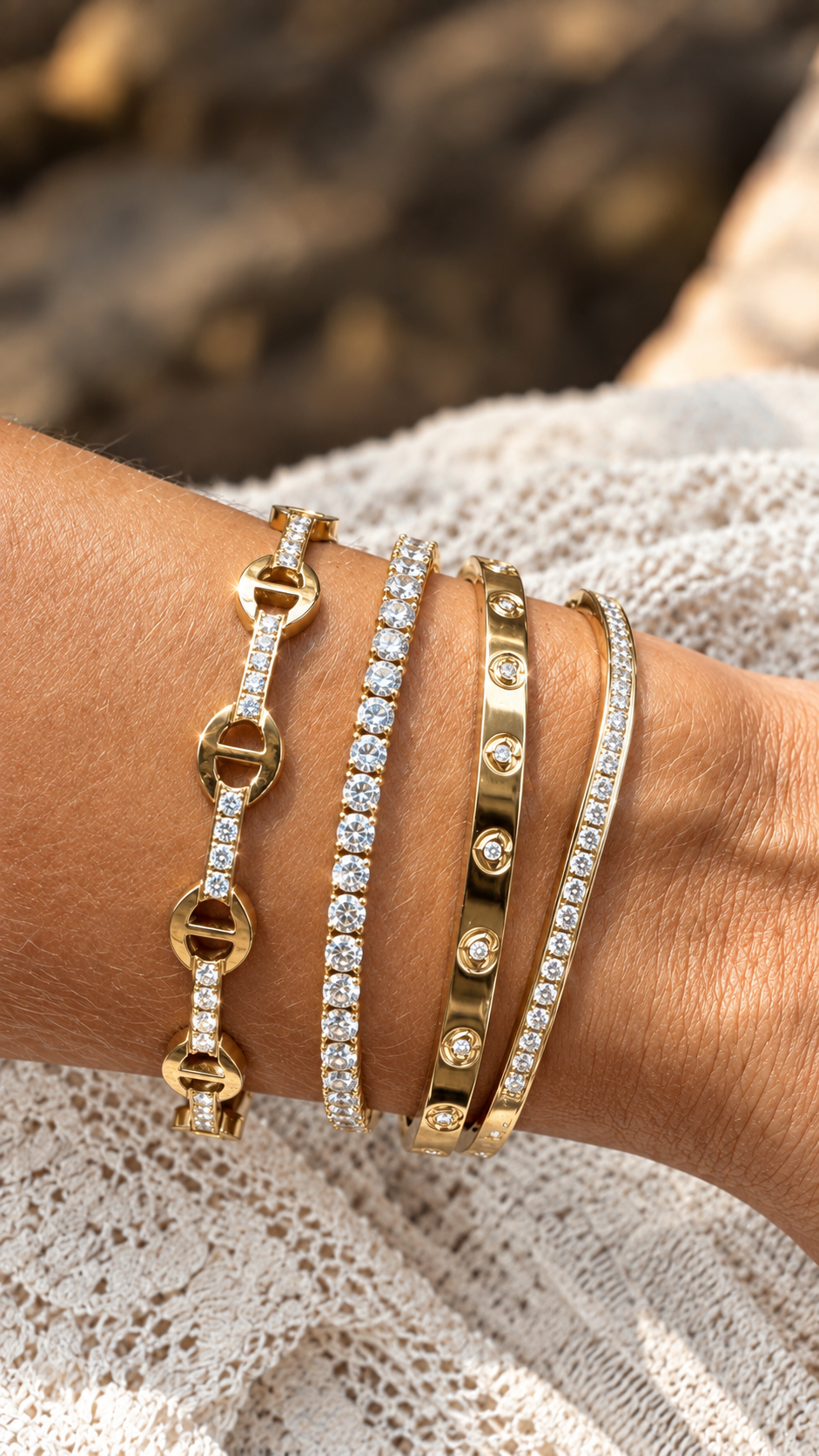 Palm Beach Bracelet Stack