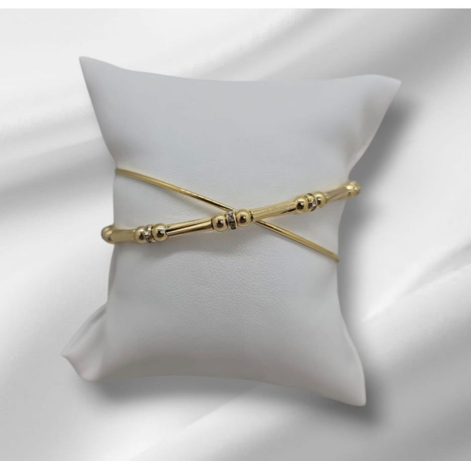Bamboo Double Cuff