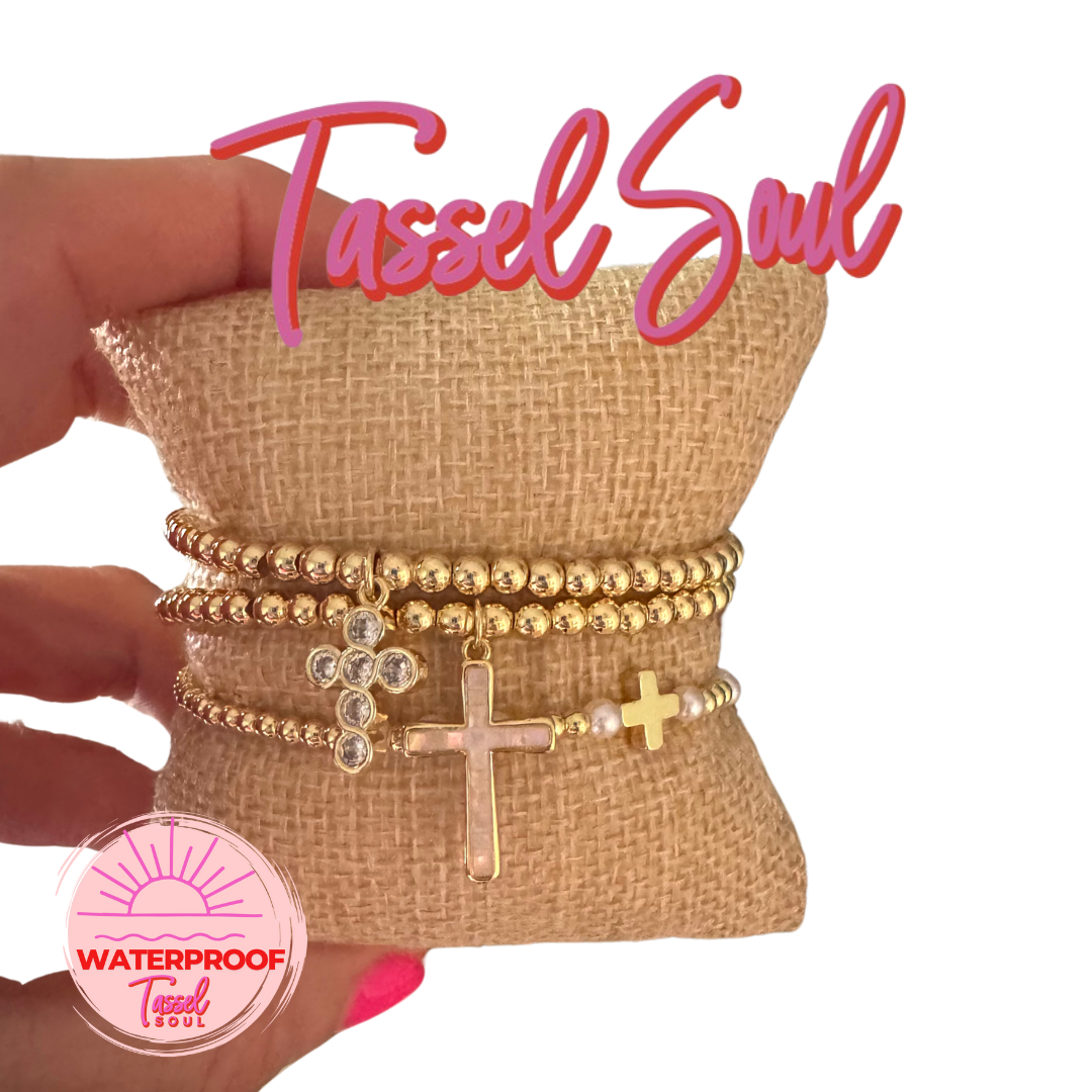 Cross Stacking Bracelets