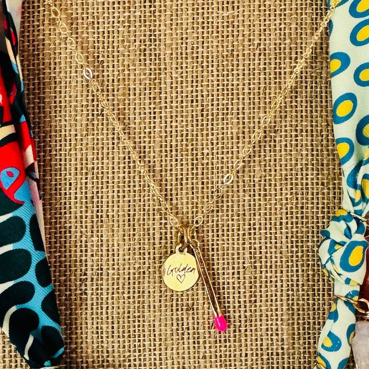 Settin' The World On Fire Necklace