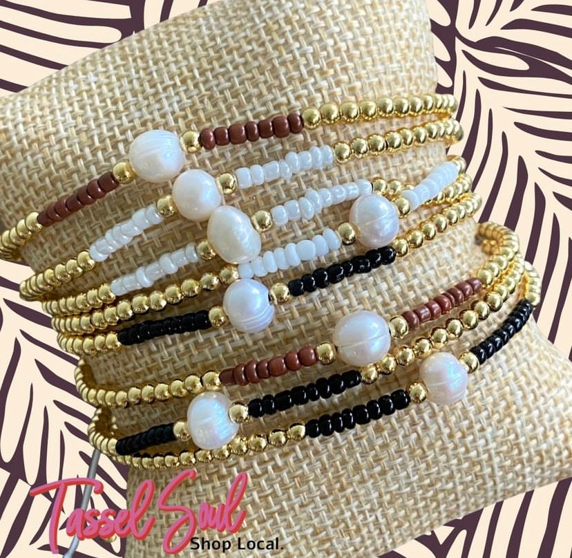 Pearl Bead Bracelet