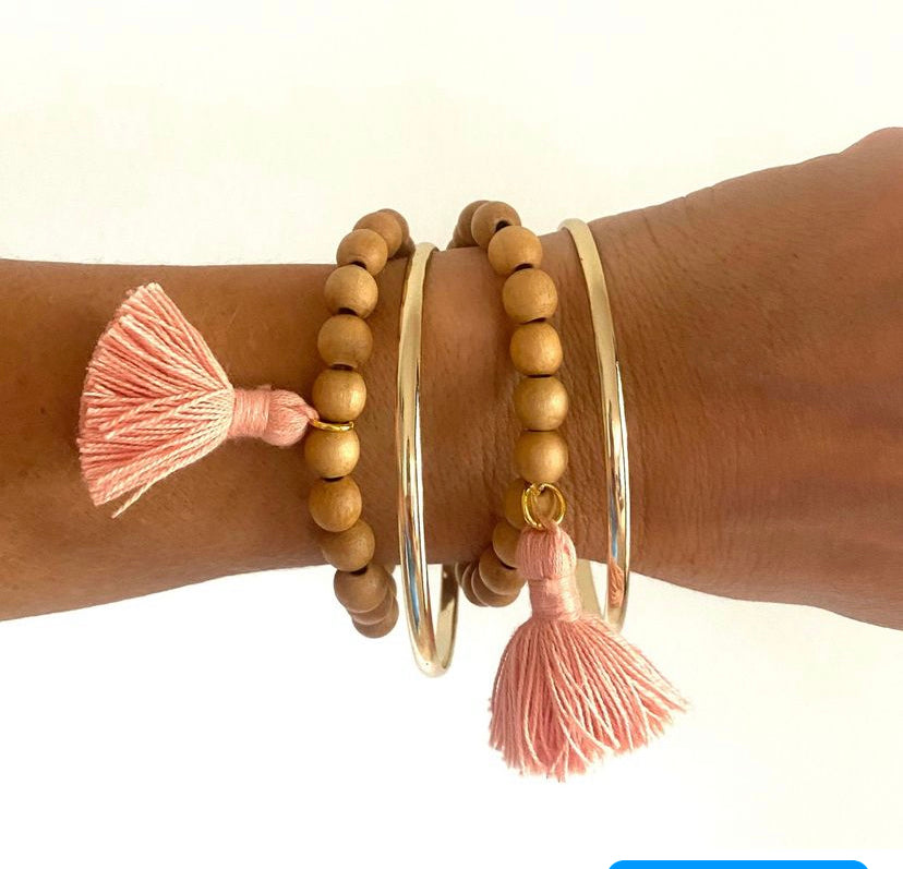 Bangle & Tassel Stack