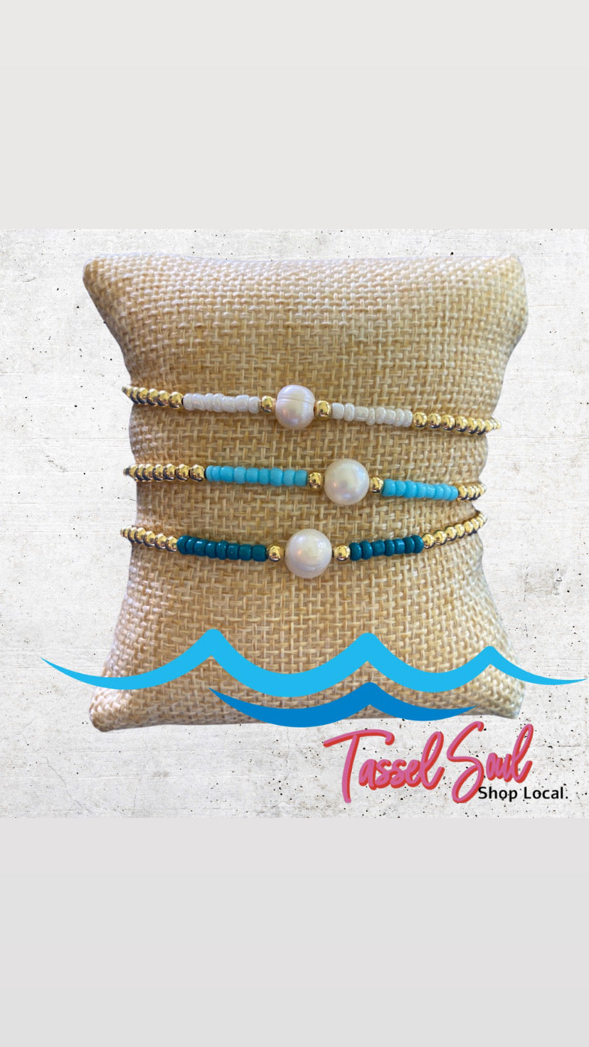 Pearl Bead Bracelet