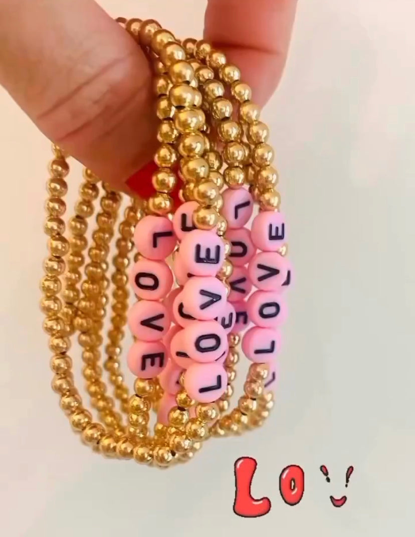 LOVE Word Bracelet