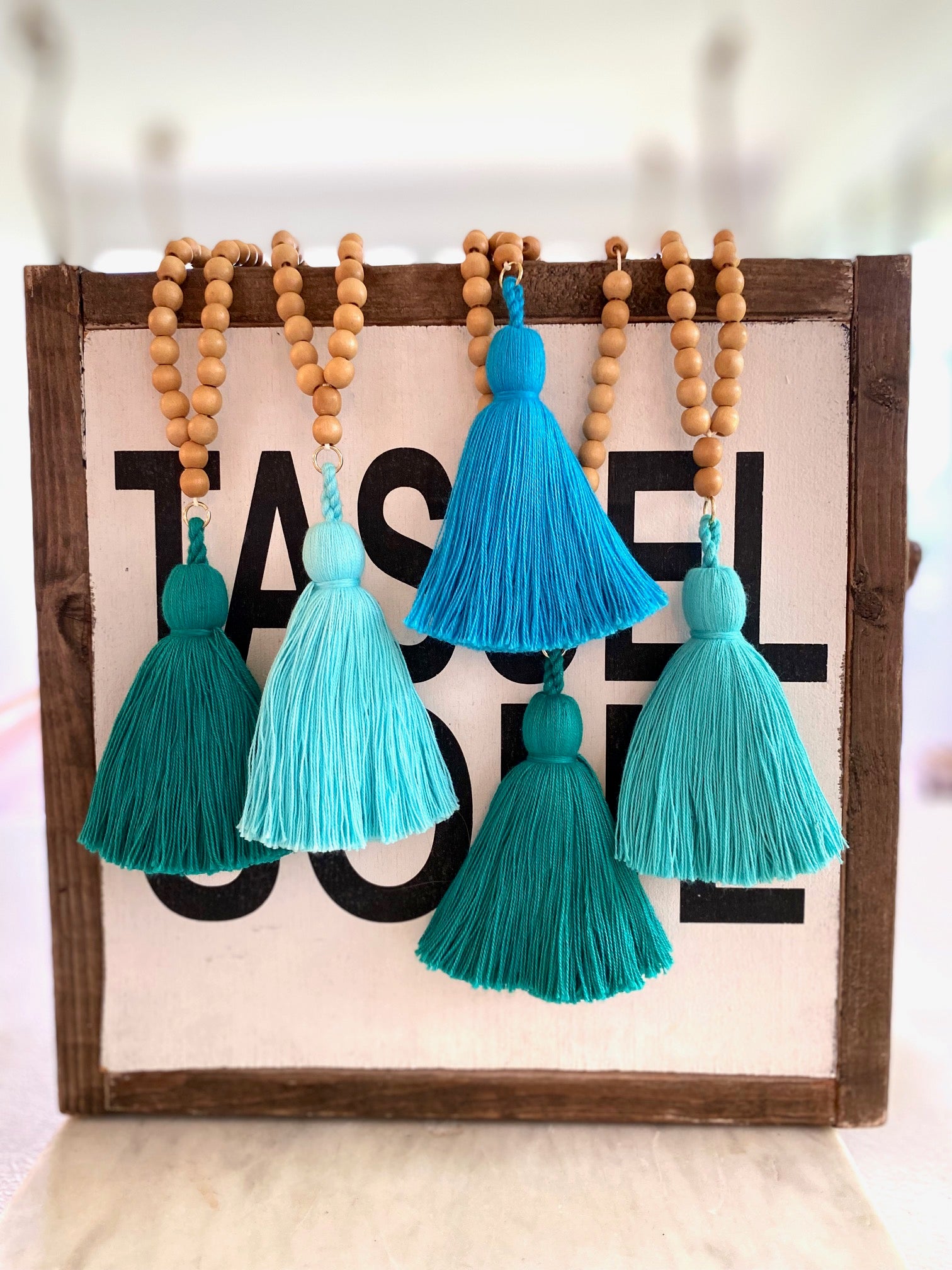 Summer Tassel Necklace