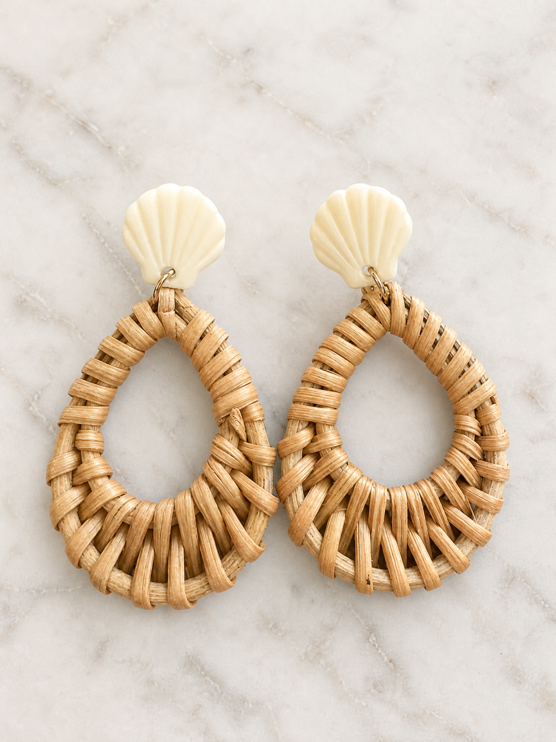 Shoreline Wicker Earrings