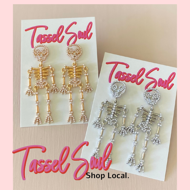 Skeleton Dangle Earrings