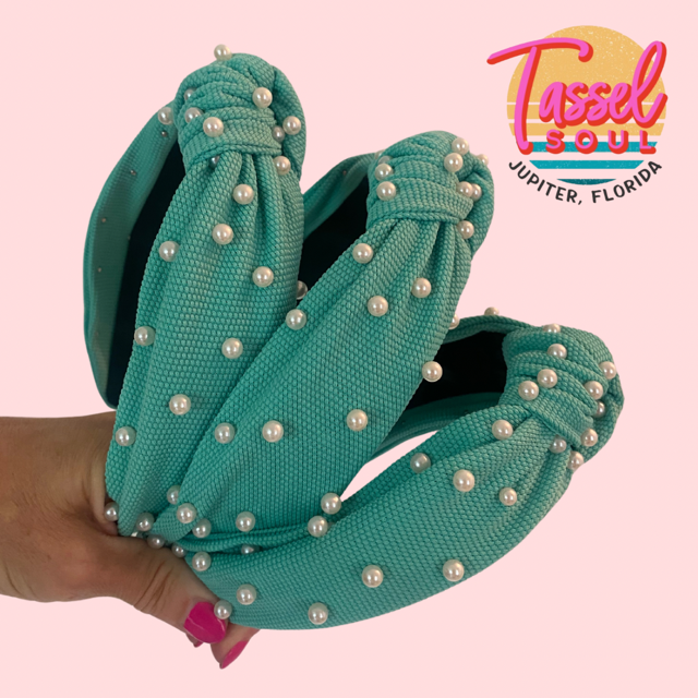 Molly Headband - Turquoise